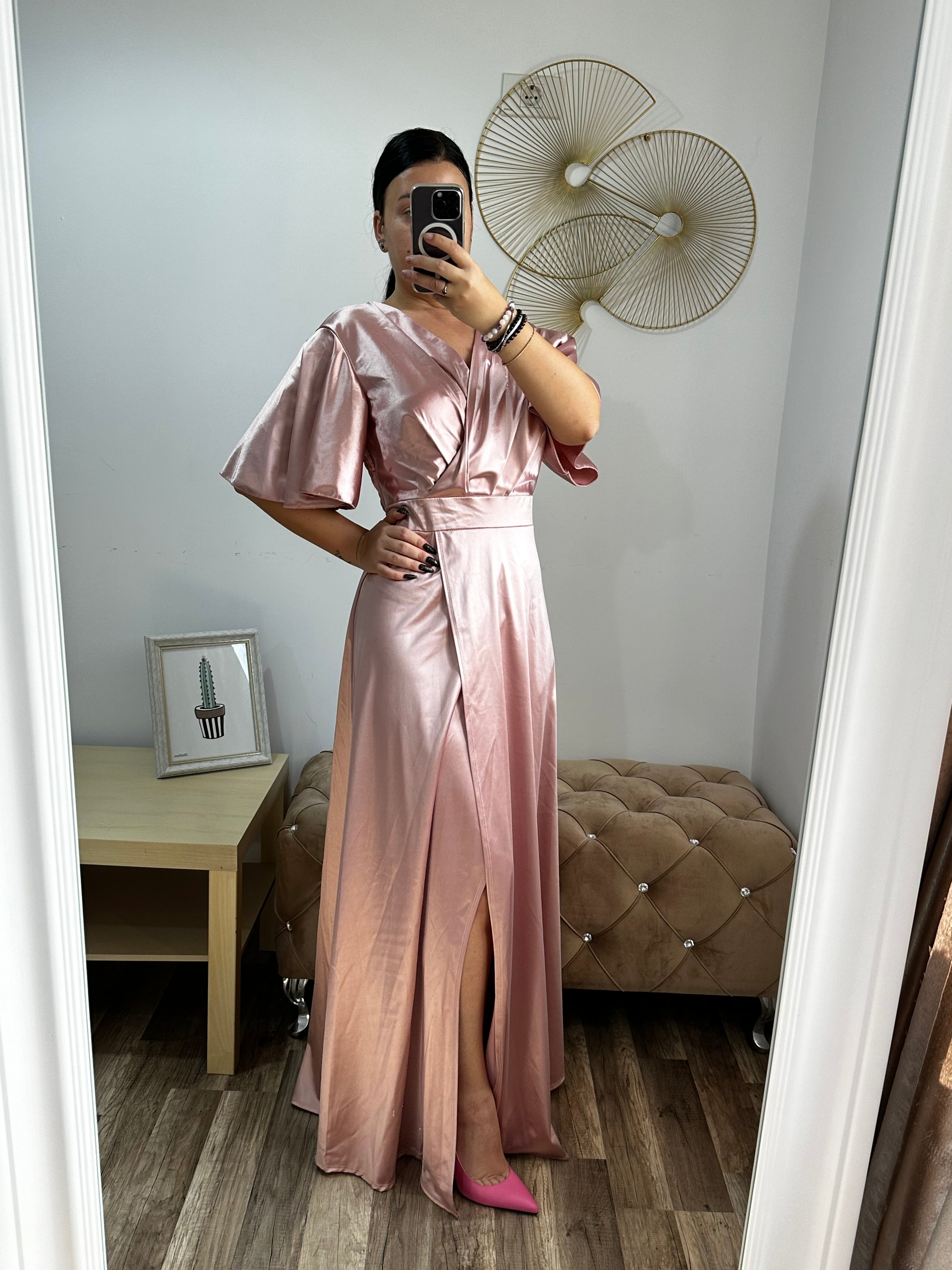 Rochie Big Size Satin