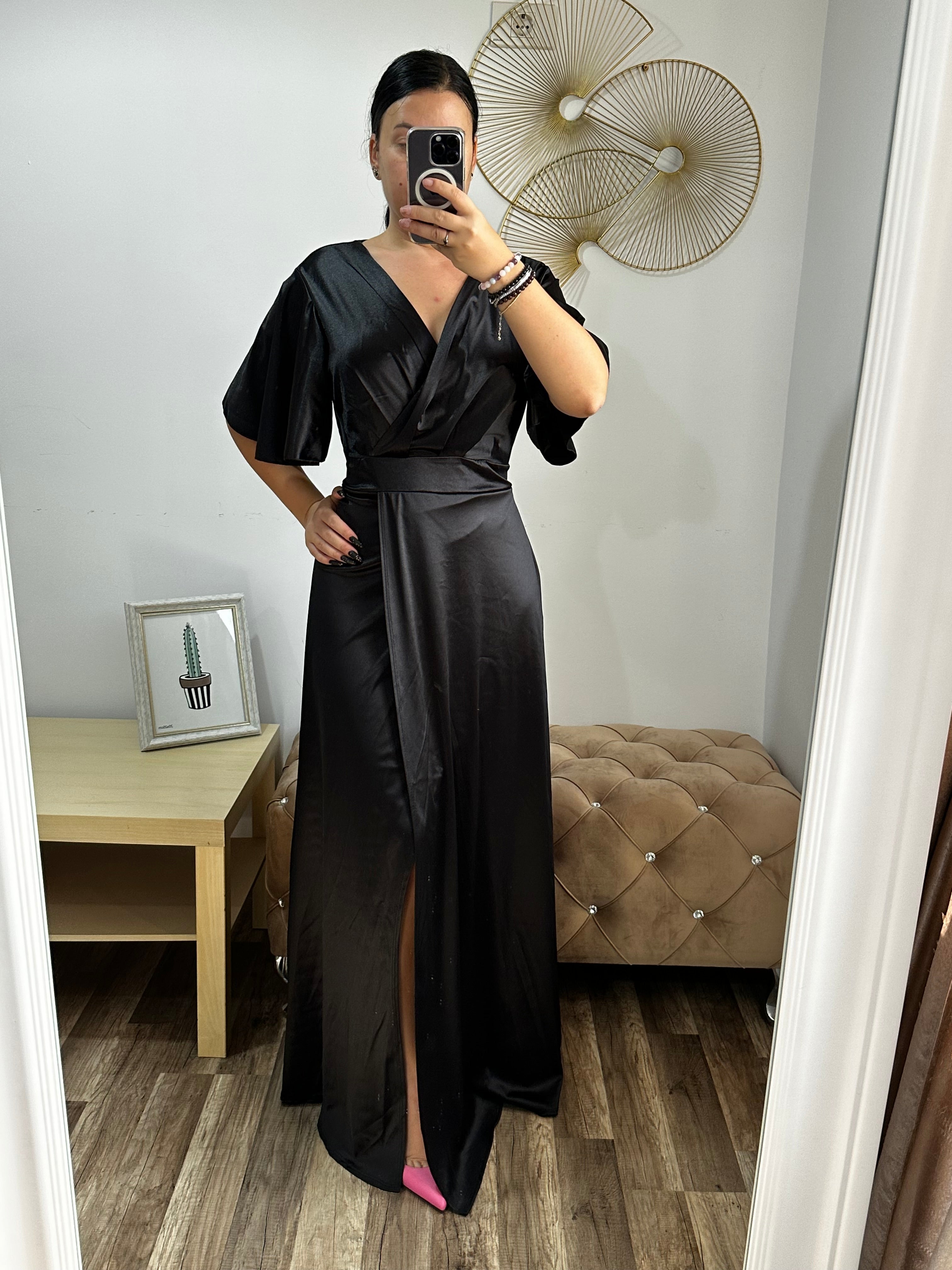 Rochie Big Size Satin